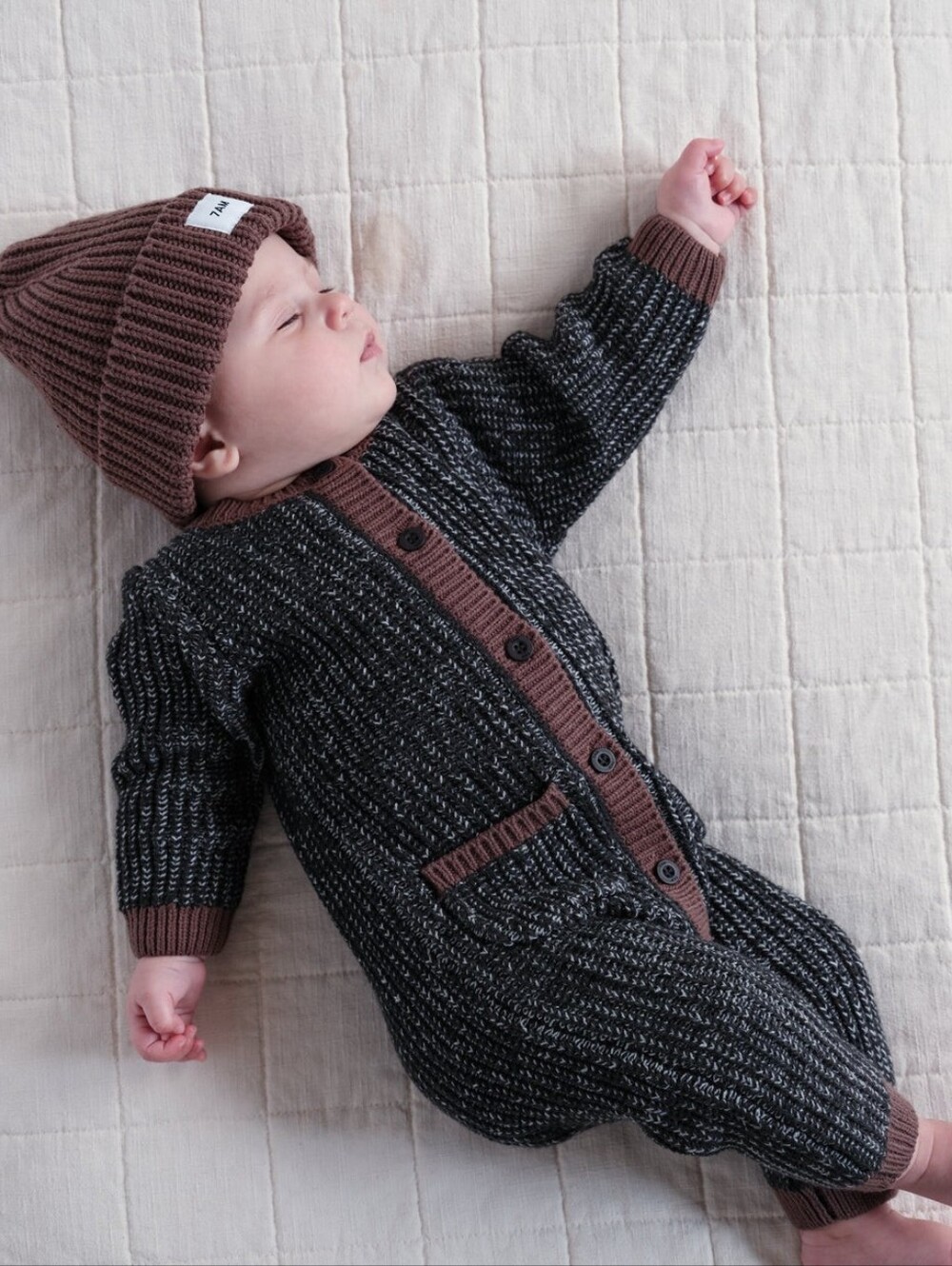 7AM ENFANT ROMPER CHUNKY SIZE 18_24